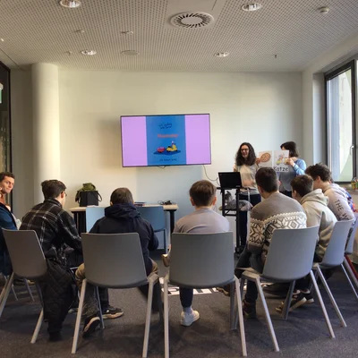 Ausflug in die Stadtbibliothek