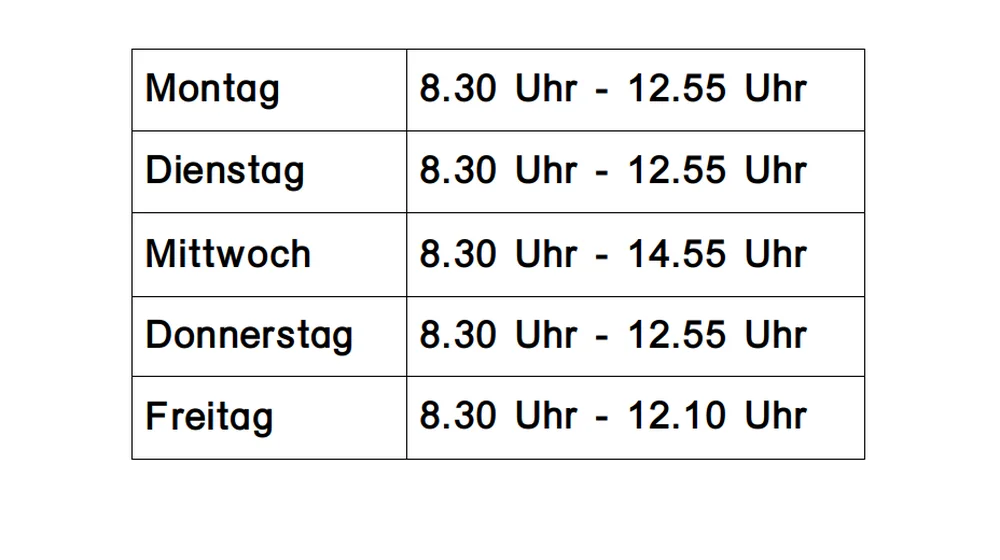 Klassen an der Mörike-Realschule Klassen an der Mörike-Realschule