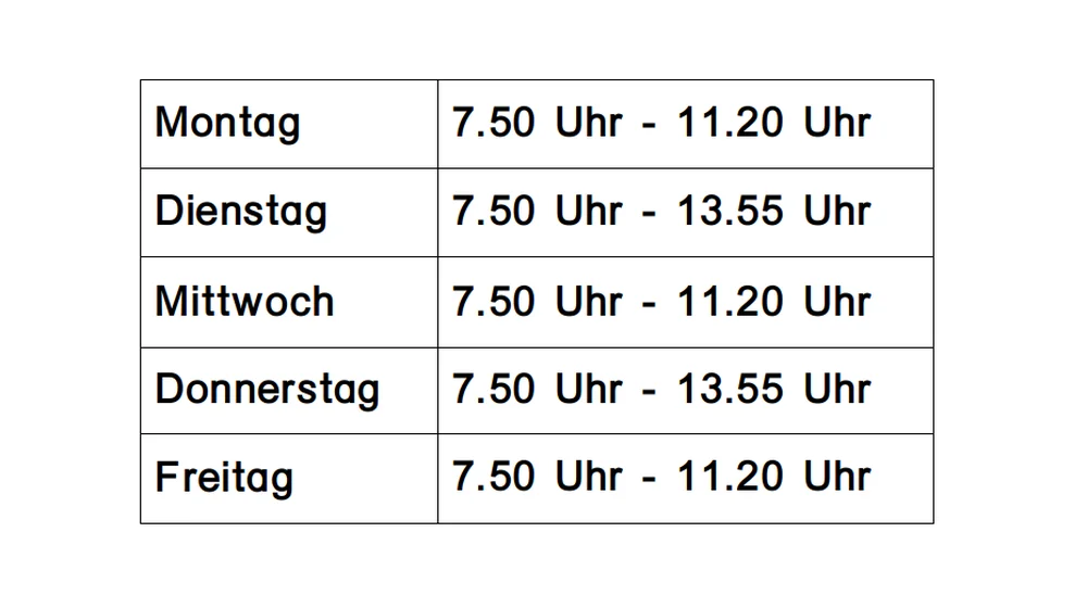 Klassen an der Luise-Bronner-Realschule Klassen an der Luise-Bronner-Realschule